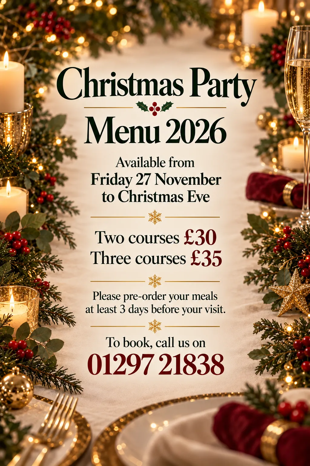 Christmas Party at the Ship Inn Axmouth 2026